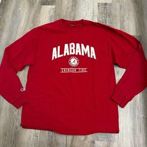 Champion Alabama Crimson Tide long sleeve tee red size xlarge